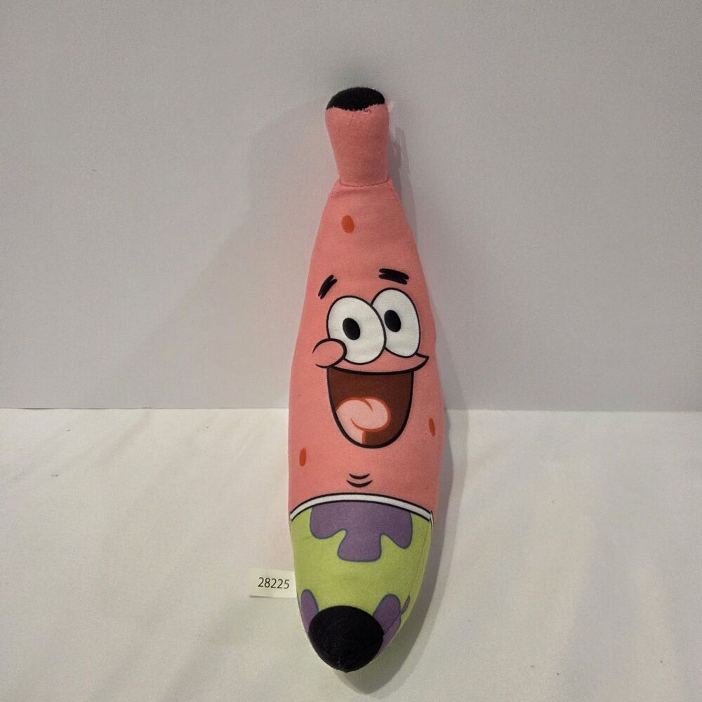 SpongeBob SquarePants Banana Patrick Star Soft Plush Toy 10"
